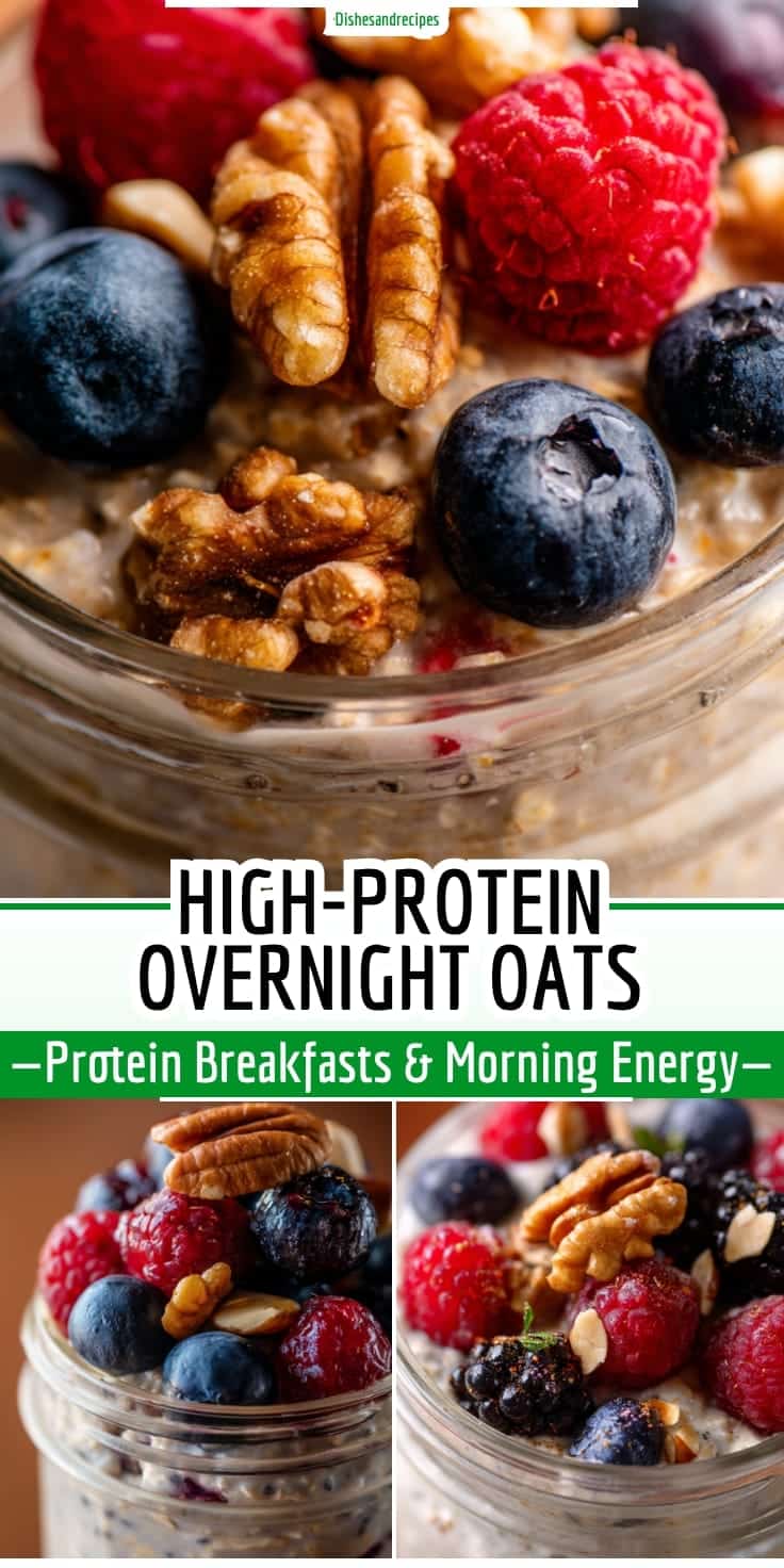 Easy High-Protein Overnight Oats for Busy Workday Mornings