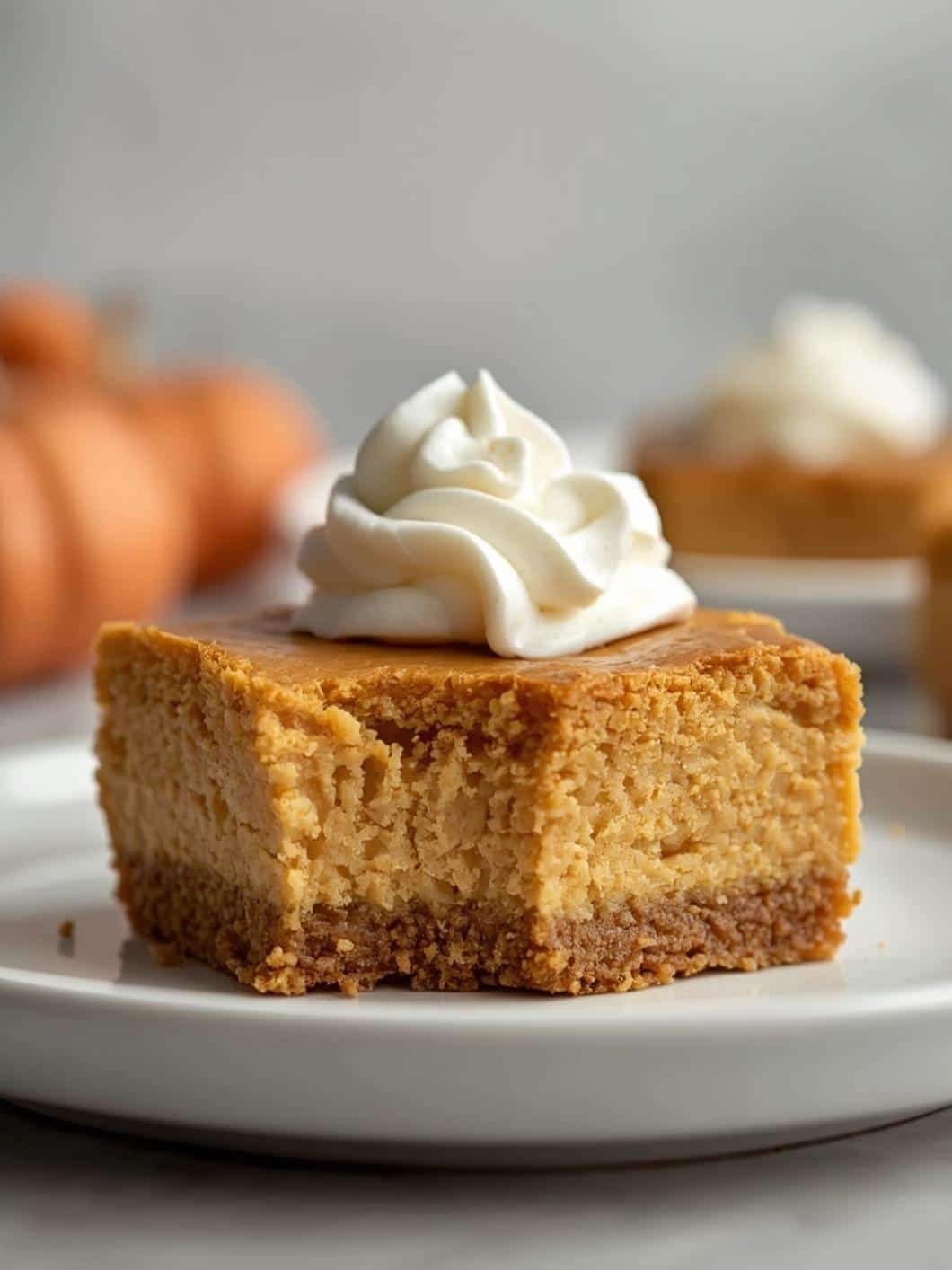 Easy Pumpkin Cheesecake Bars for Fall