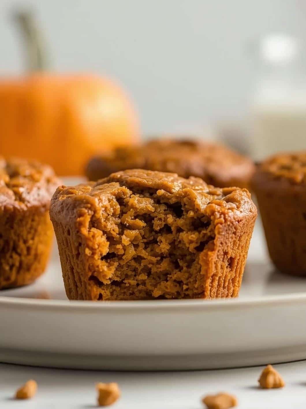 Easy Pumpkin Oatmeal Muffins: Healthy Baked Breakfast Cups