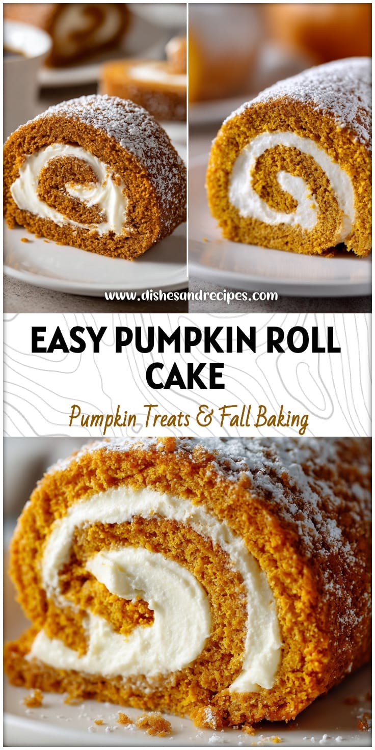 Easy Pumpkin Roll Cake: Simple Recipe for a Delicious Fall Dessert