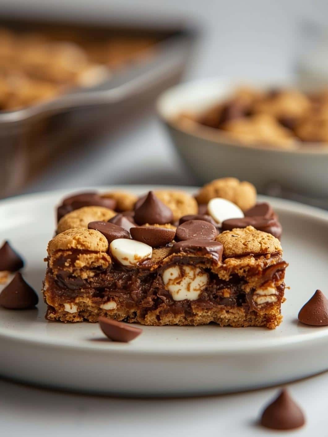 Flourless Monster Cookie Bars: Easy & Delicious No-Bake Treat!