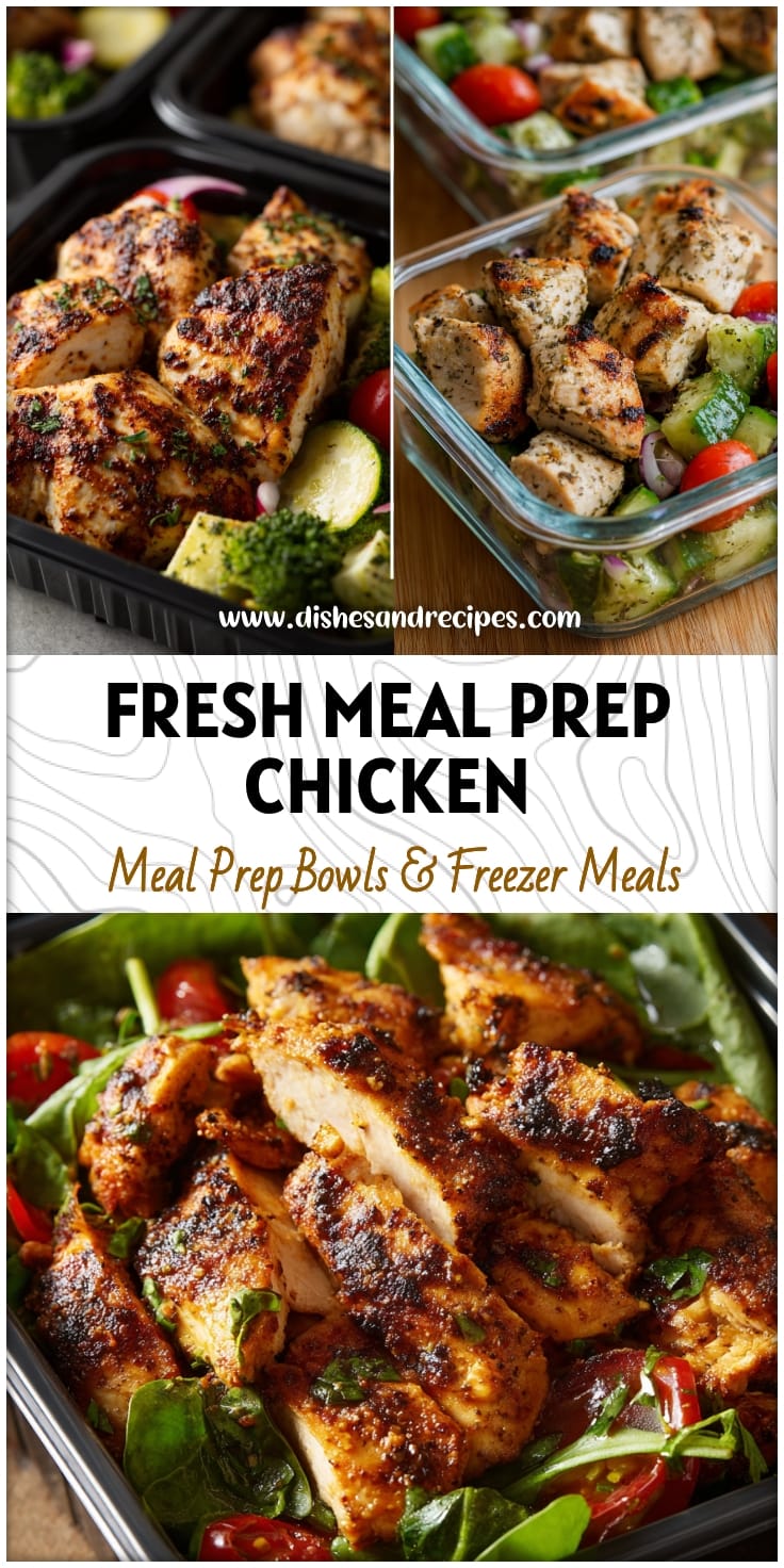 Meal Prep Chicken That Tastes Fresh on Day 4: Healthy Lunch & Dinner Ideas