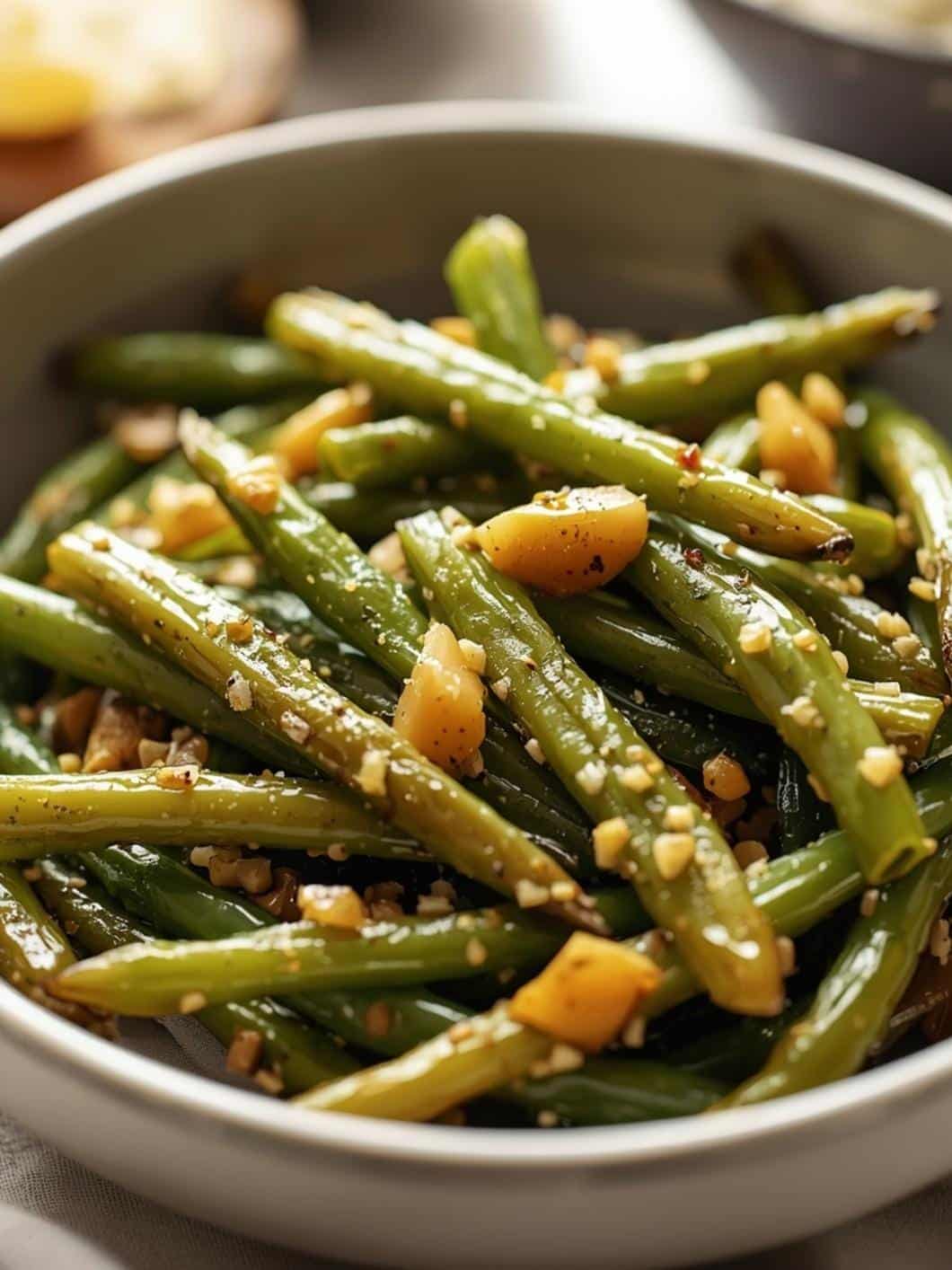 Garlic Butter Green Beans: Easy & Healthy Side Dish Recipe
