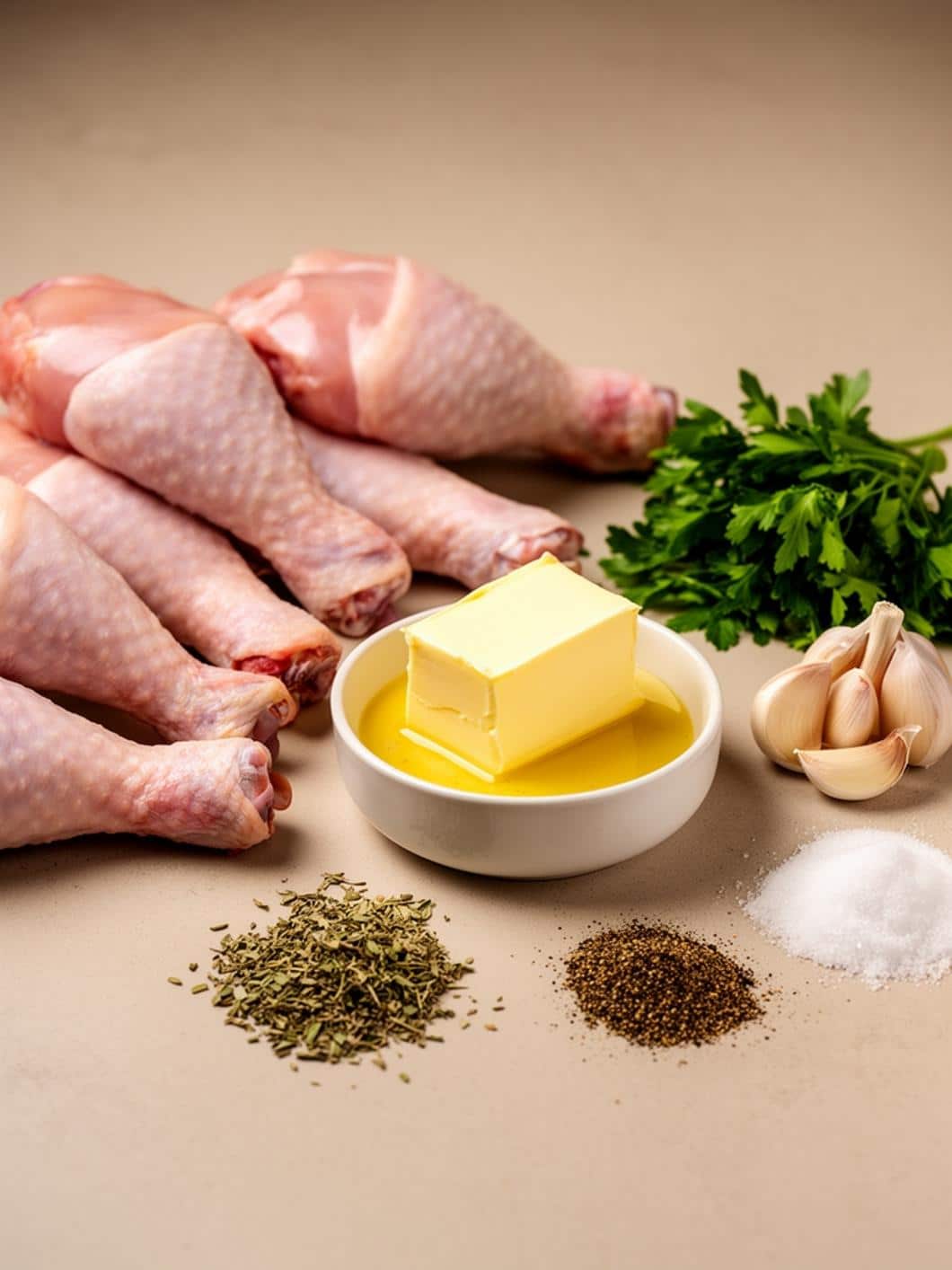 Garlic Butter Grilled Chicken Drumsticks Recipe