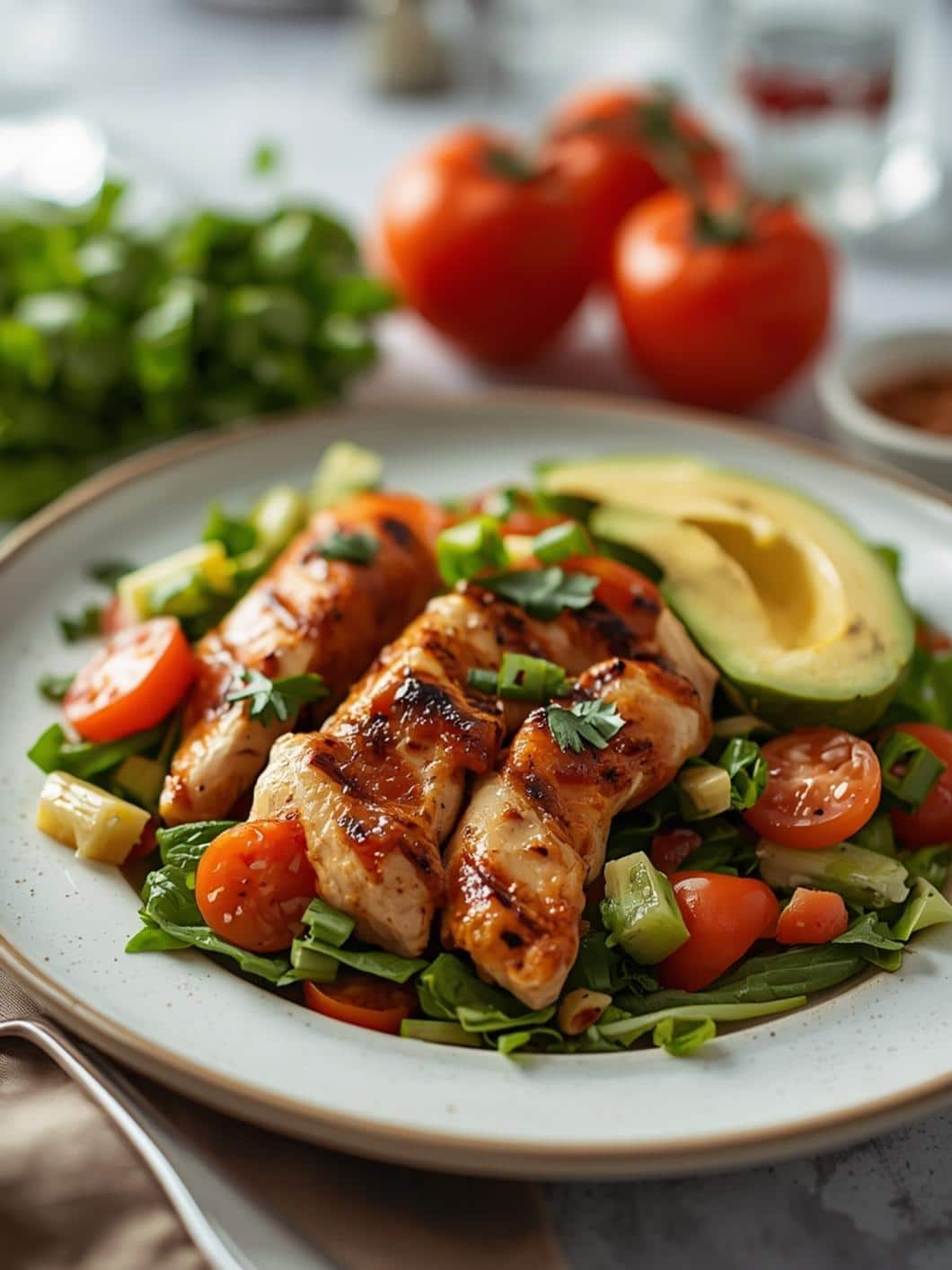 Grilled Chicken Fajita Salad: Healthy & Flavorful Main Meal 15 Grilled Chicken Fajita Salad: Healthy & Flavorful Main Meal