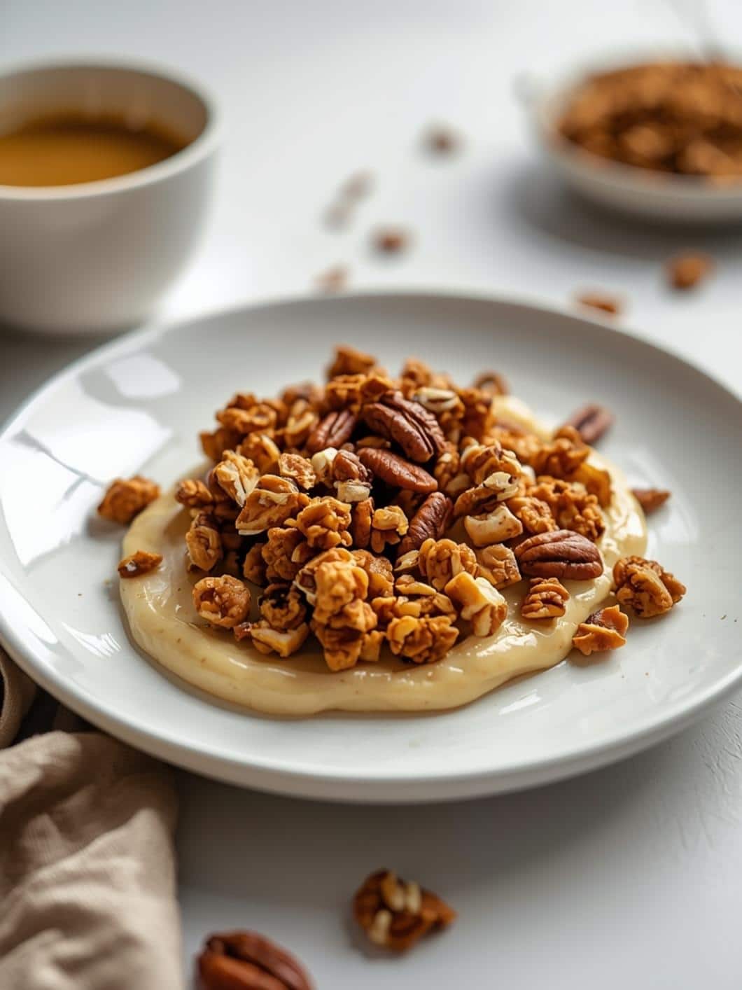 Healthy Maple Pecan Granola Recipe