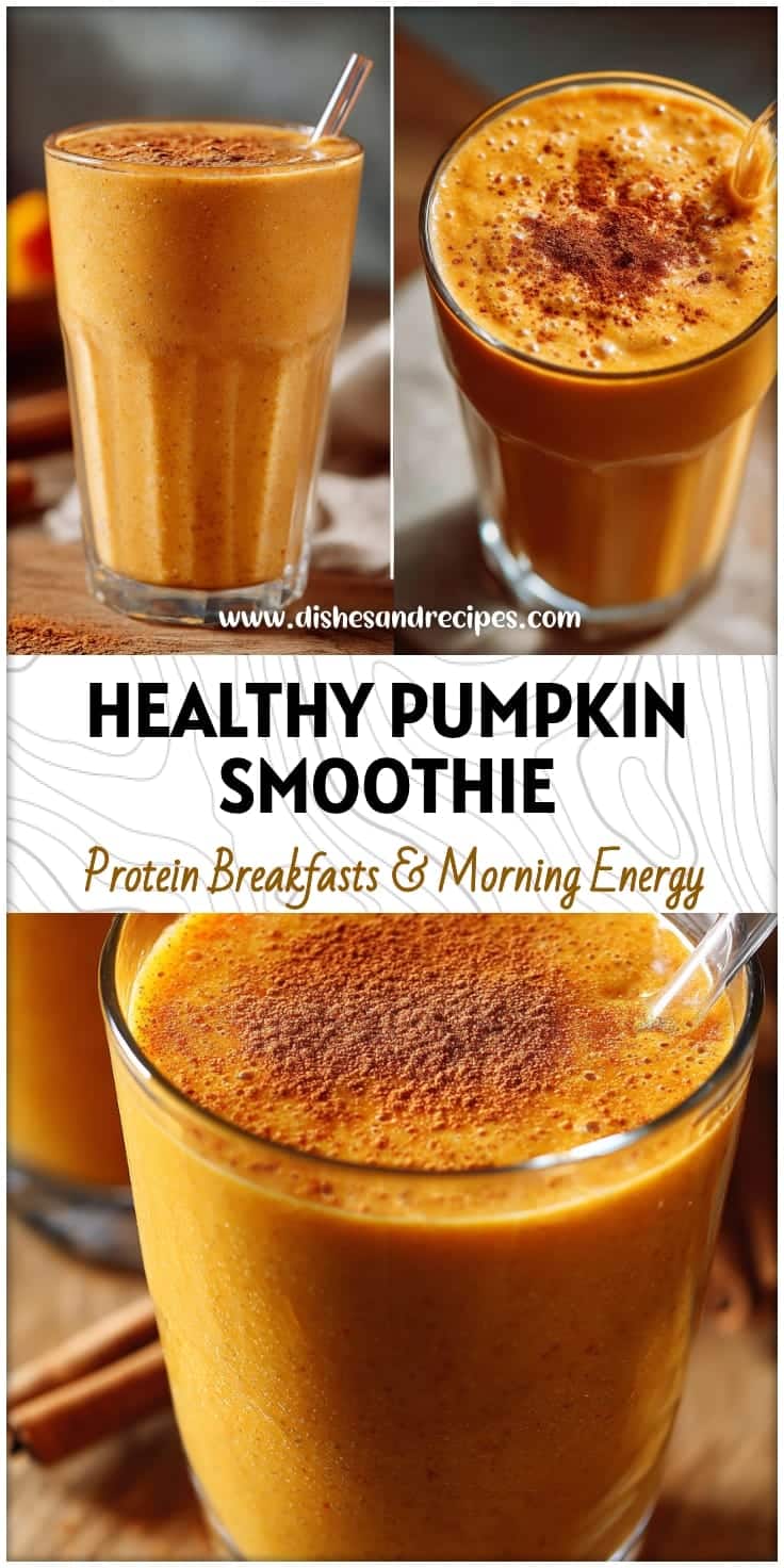 Quick Pumpkin Smoothie Recipe: Healthy Pumpkin Pie Flavor for Breakfast