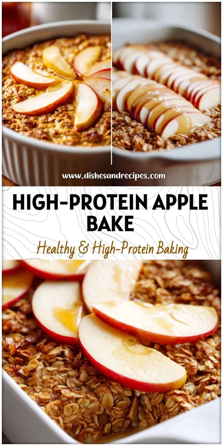 Easy High-Protein Apple Oatmeal Bake for Busy Mornings