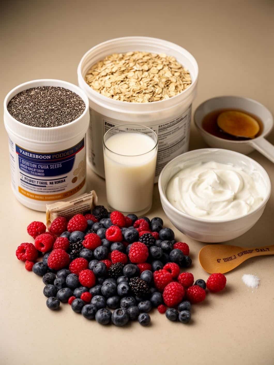 High-Protein Berry Overnight Oats for a Healthy Breakfast