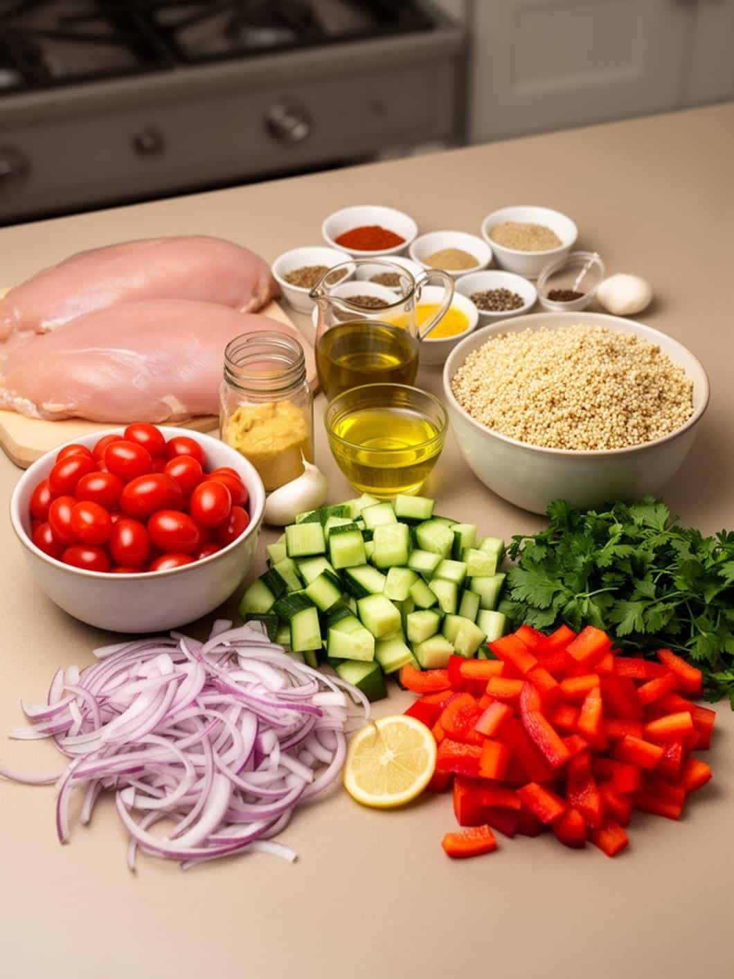 High-Protein Chicken Bowls: Easy Meal Prep for Healthy Eating