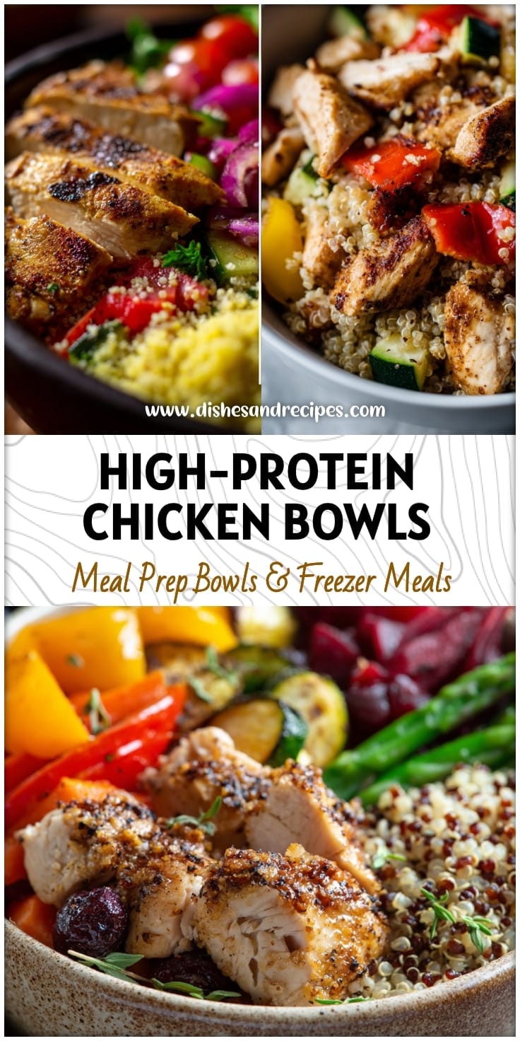 High-Protein Chicken Bowls: Easy Meal Prep for Healthy Eating