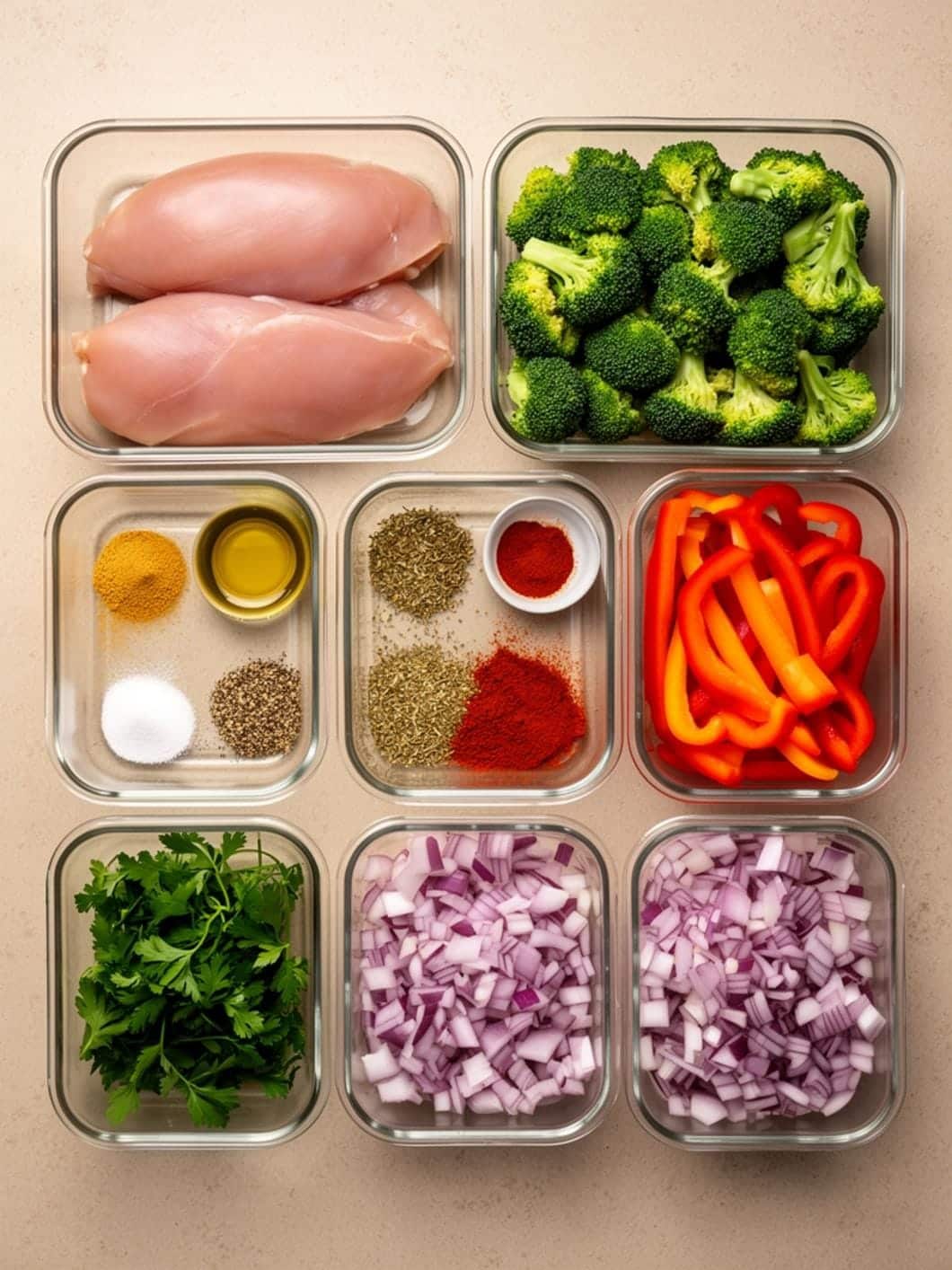 High-Protein Chicken Meal Prep for 5 Days