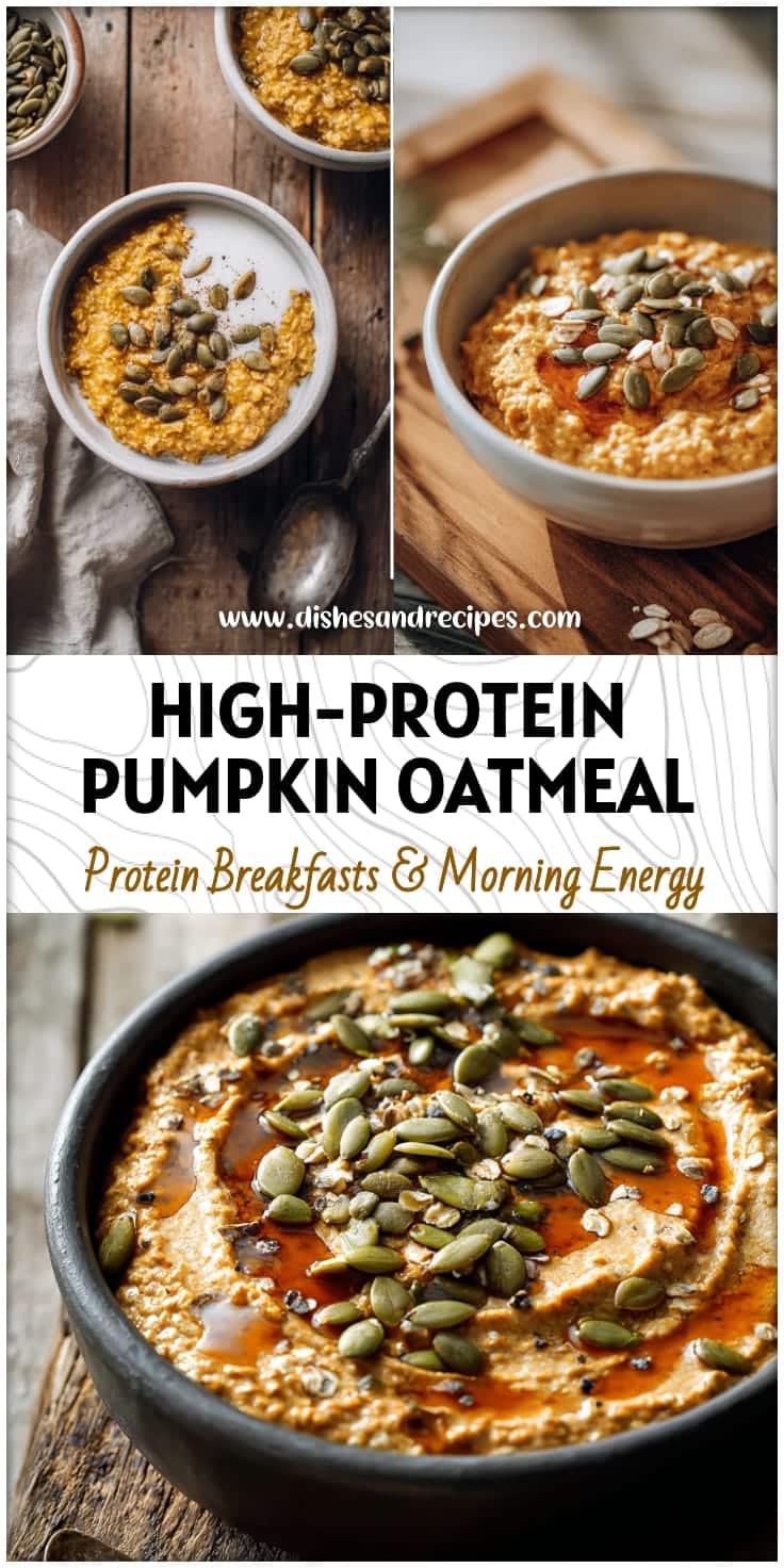 Easy High-Protein Pumpkin Oatmeal Recipe - Vegan & Gluten-Free Breakfast Idea