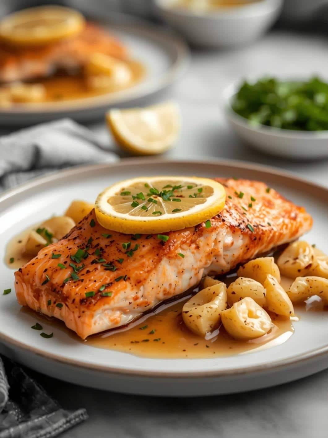 Honey Lemon Garlic Salmon Baked in Foil – Easy & Delicious!