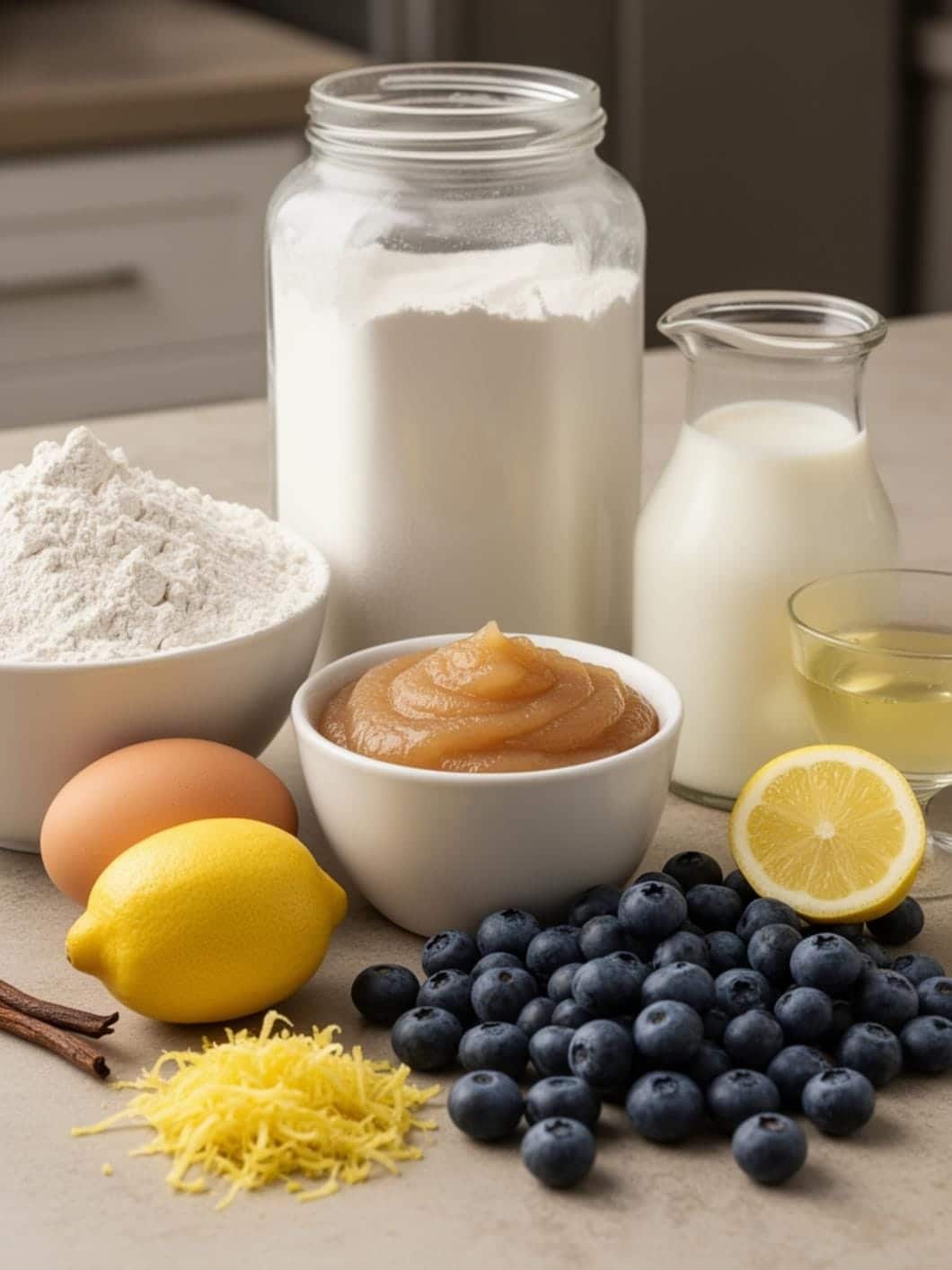 Lemon Blueberry Protein Muffins: Freezer-Friendly & Healthy