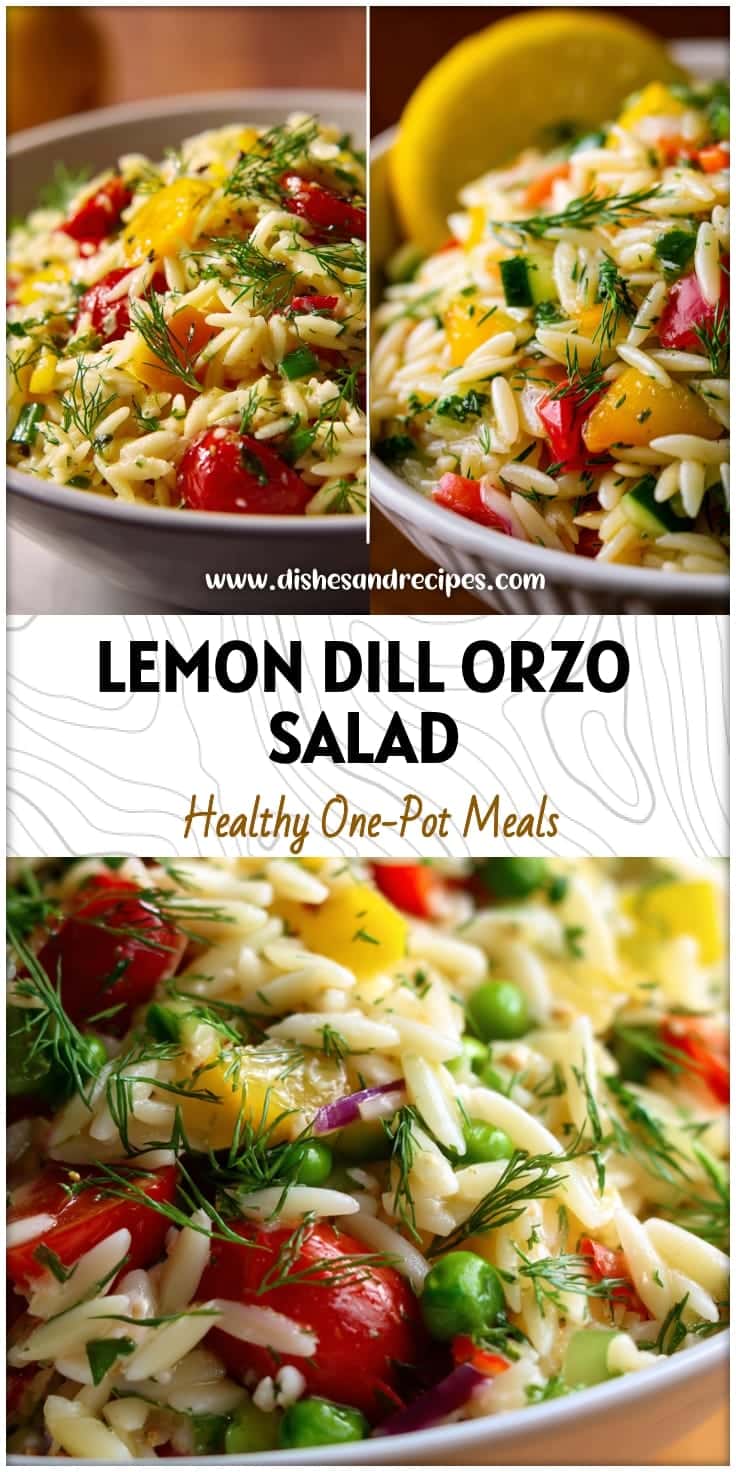 Lemon Dill Orzo Salad: Easy & Refreshing Orzo Pasta Salad Recipe