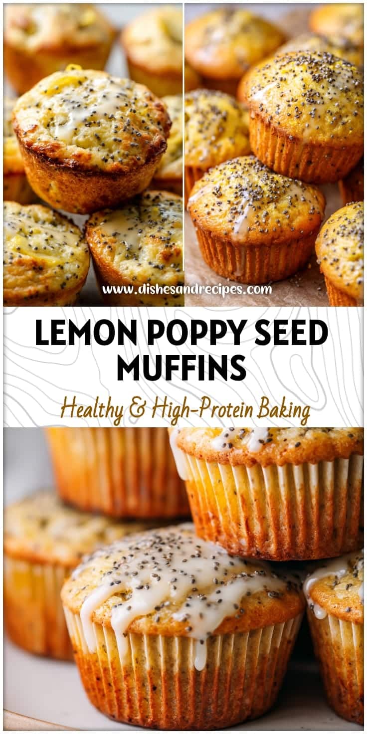 Lemon Poppy Seed Protein Muffins with Cottage Cheese 14 Lemon Poppy Seed Protein Muffins with Cottage Cheese