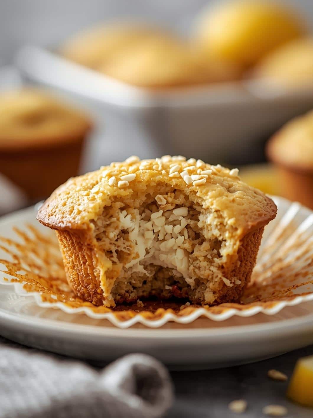 Lemon Poppy Seed Protein Muffins with Cottage Cheese 11 Lemon Poppy Seed Protein Muffins with Cottage Cheese