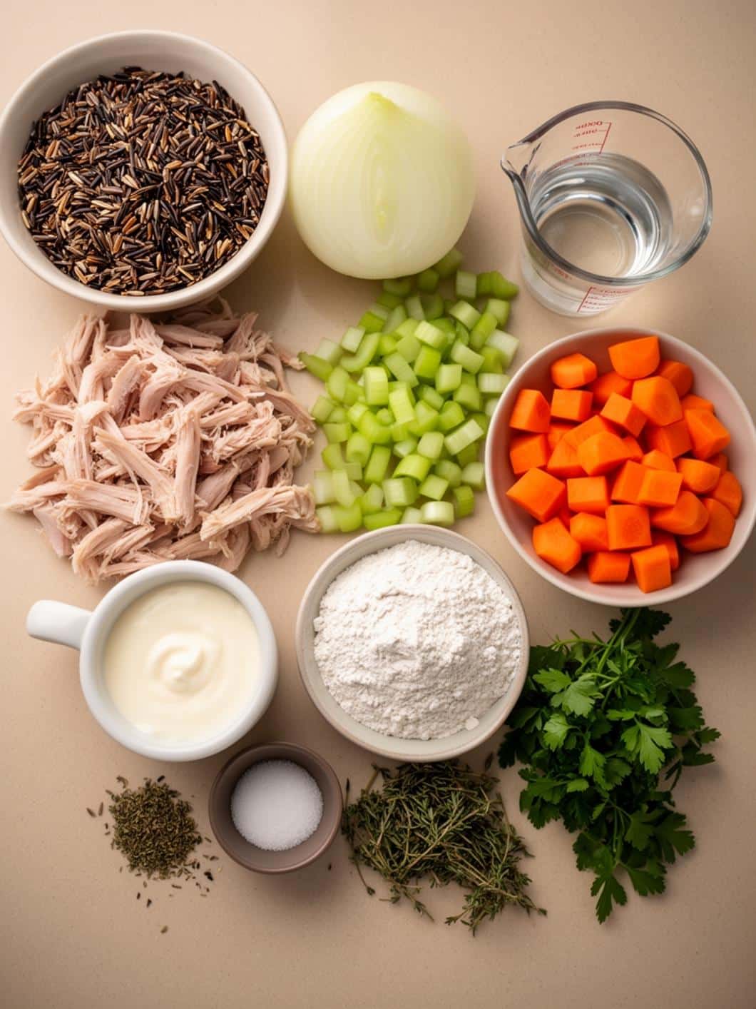 Light & Creamy Turkey Wild Rice Soup - Perfect for Leftovers!