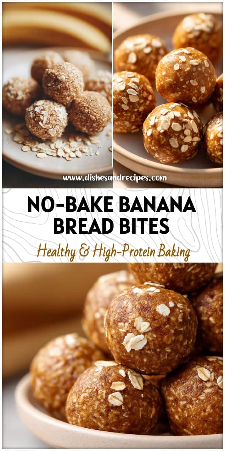 No-Bake Banana Bread Protein Bites: Easy Recipe for Ripe Bananas