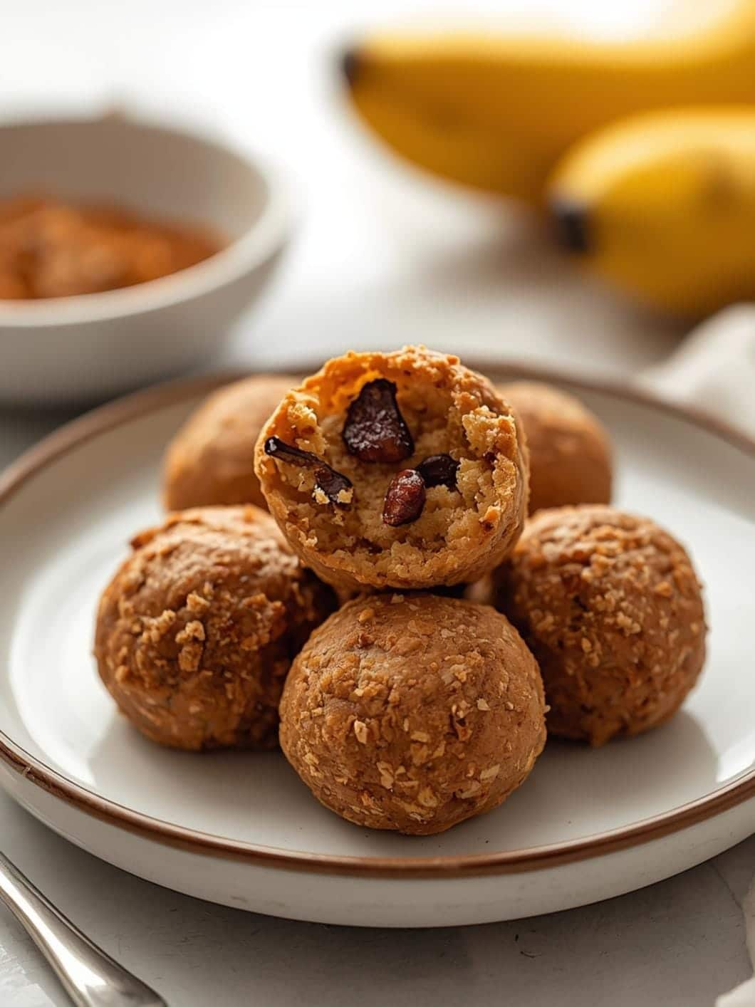 No-Bake Banana Bread Protein Bites: Easy Recipe for Ripe Bananas