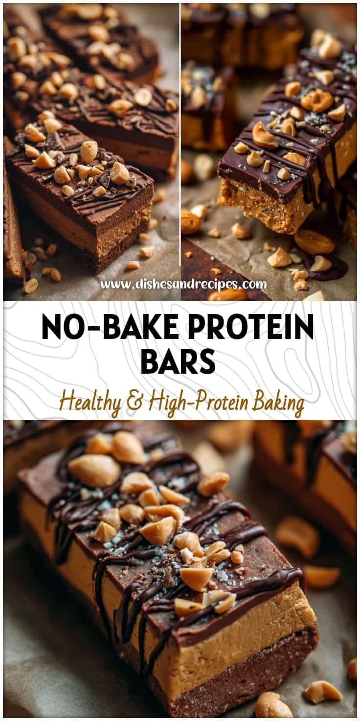 No-Bake Chocolate Peanut Butter Protein Bars - Easy High-Protein Snack Recipe 14 No-Bake Chocolate Peanut Butter Protein Bars - Easy High-Protein Snack Recipe