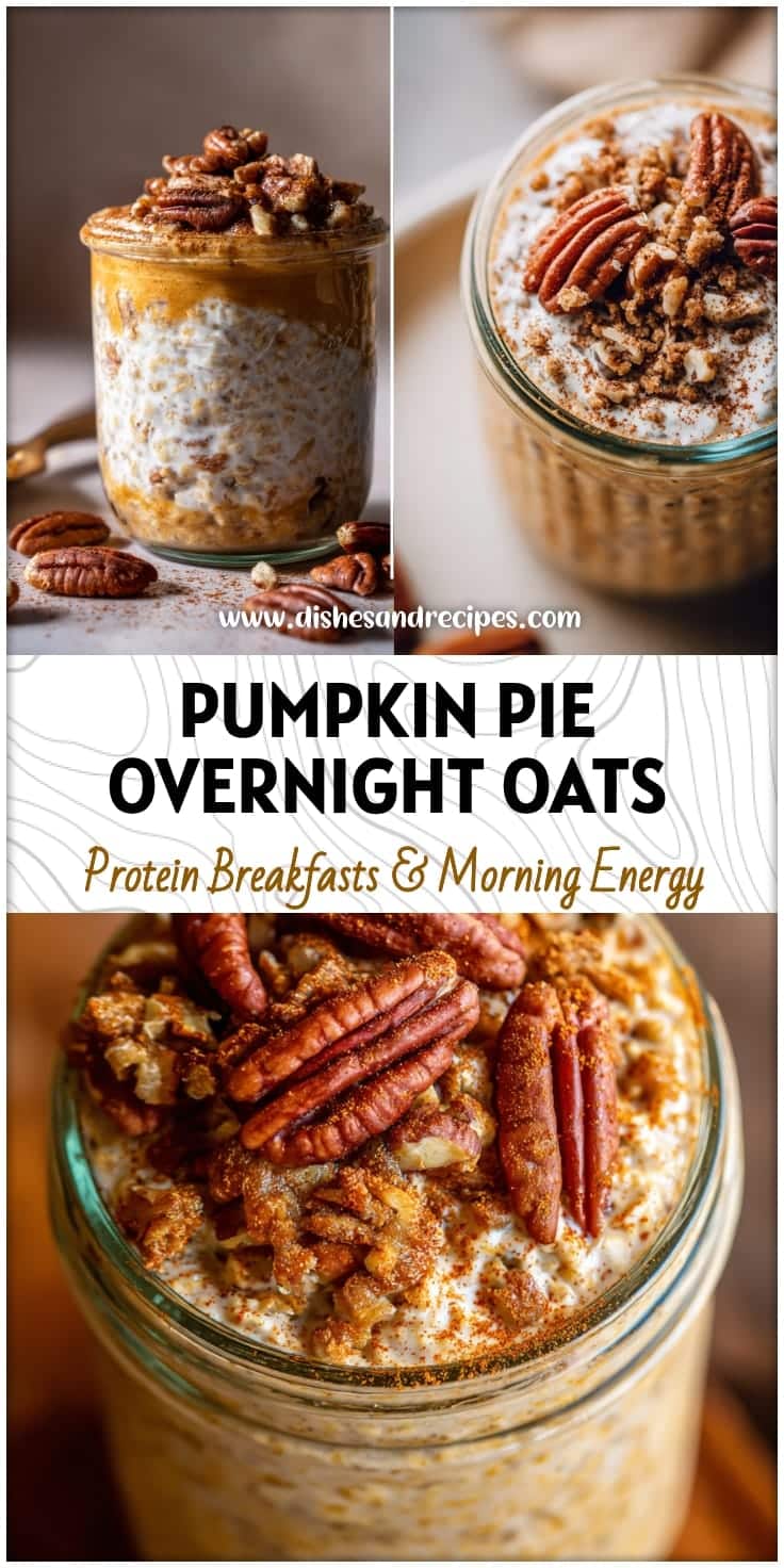 Pumpkin Pie Overnight Oats: Healthy Fall Breakfast Recipe