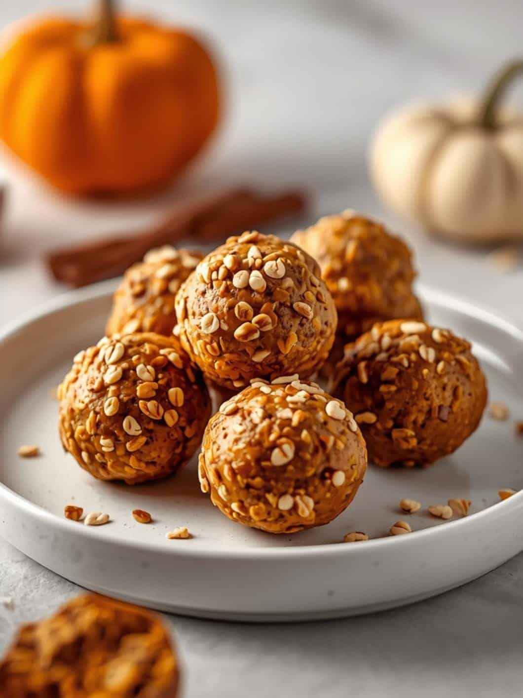 Pumpkin Spice Energy Balls: Easy No-Bake Fall Energy Bites Recipe