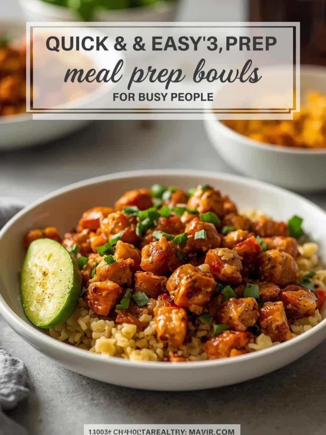 Quick & Easy Meal Prep Bowls for Busy People