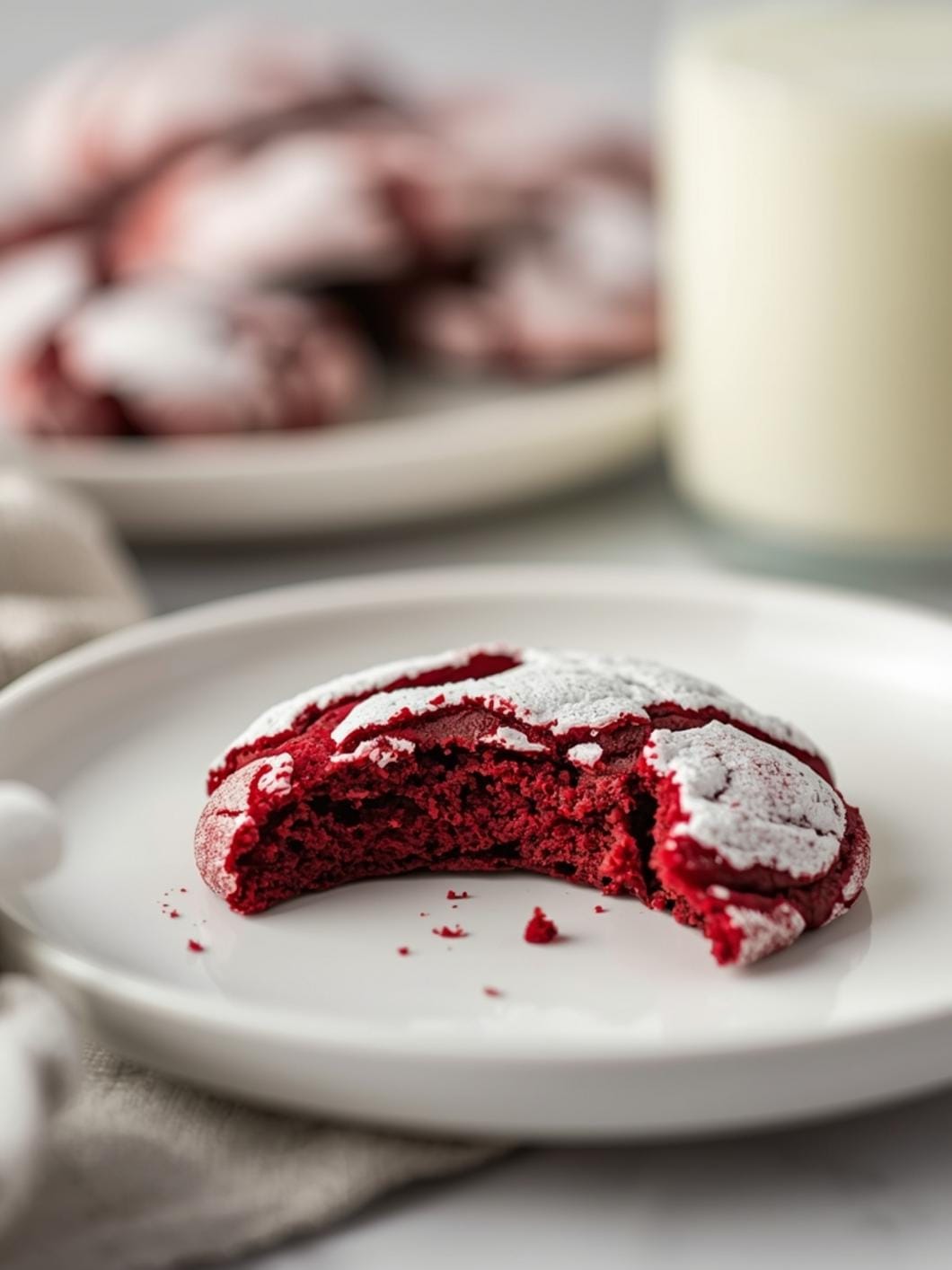 Red Velvet Crinkle Cookies: Easy & Delicious Recipe