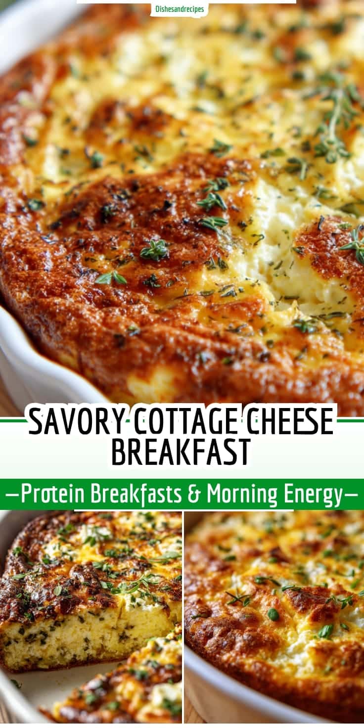 Savory Cottage Cheese Breakfast Casserole for Non-Egg Lovers