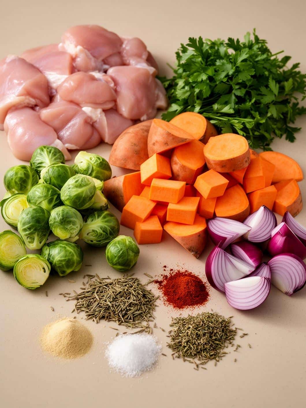 Sheet-Pan Chicken & Fall Vegetables: Easy Weeknight Meal