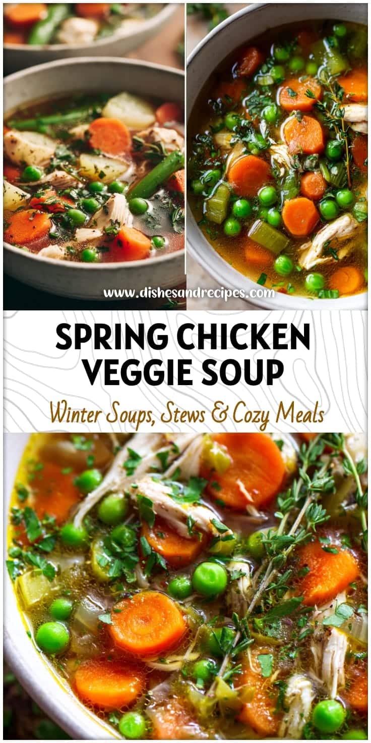 Easy Spring Chicken Vegetable Soup Recipe