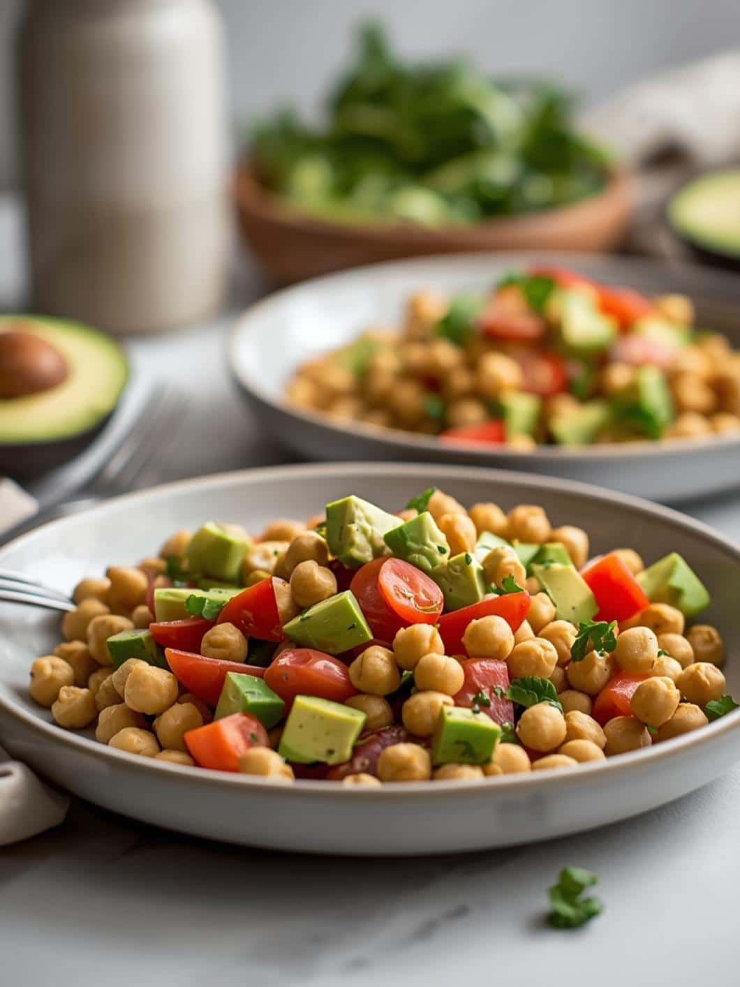 Spring Chickpea & Avocado Salad: Healthy Lunch & Meal Prep Recipe 15 Spring Chickpea & Avocado Salad: Healthy Lunch & Meal Prep Recipe