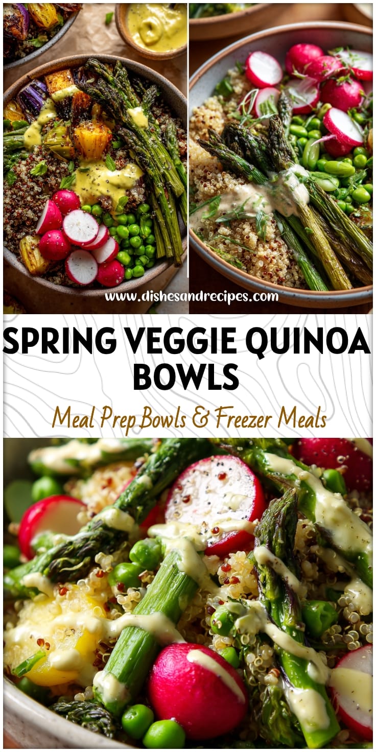 Spring Veggie Quinoa Power Bowls: Easy & Healthy Dinner Idea