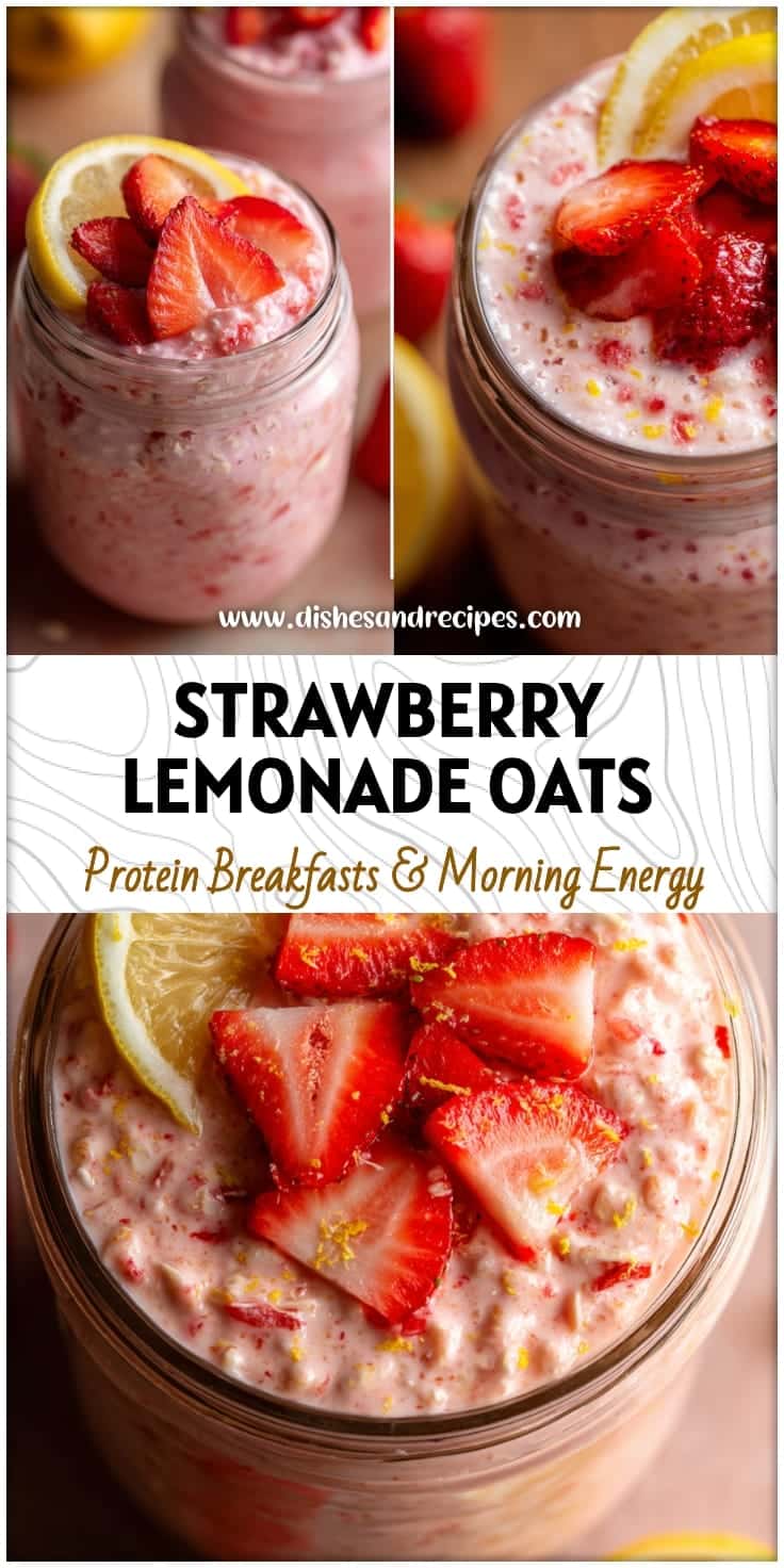 Strawberry Lemonade Overnight Oats: Healthy & Delicious Breakfast Idea 14 Strawberry Lemonade Overnight Oats: Healthy & Delicious Breakfast Idea