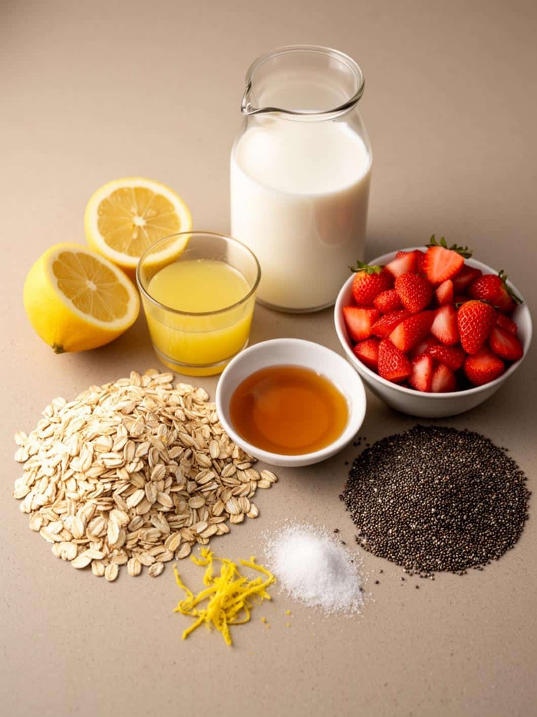 Strawberry Lemonade Overnight Oats: Healthy & Delicious Breakfast Idea 13 Strawberry Lemonade Overnight Oats: Healthy & Delicious Breakfast Idea