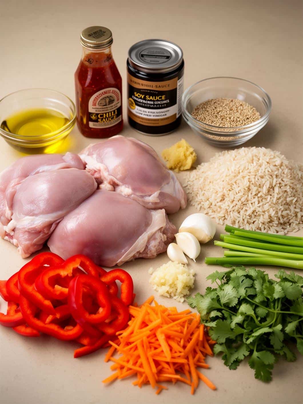 Sweet Chili Chicken Rice Bowls: Easy & Healthy Dinner