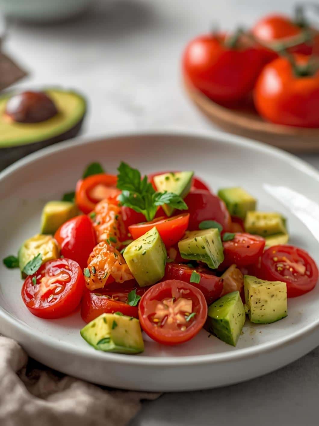 Tomato Avocado Summer Salad: Easy & Healthy Recipe 15 Tomato Avocado Summer Salad: Easy & Healthy Recipe