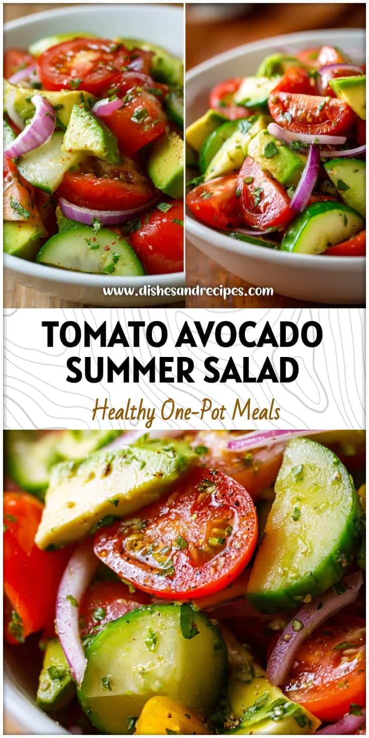 Tomato Avocado Summer Salad: Easy & Healthy Recipe 14 Tomato Avocado Summer Salad: Easy & Healthy Recipe