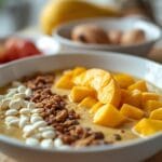 Tropical Mango Coconut Smoothie Bowl Recipe 12 =