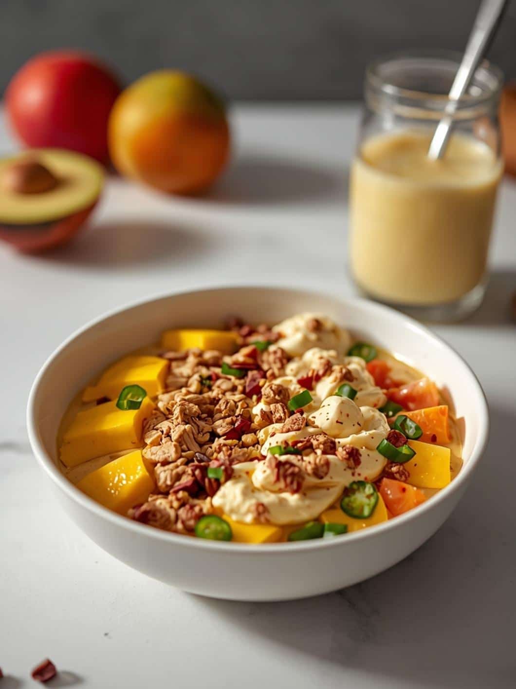 Tropical Mango Coconut Smoothie Bowl Recipe 15 Tropical Mango Coconut Smoothie Bowl Recipe