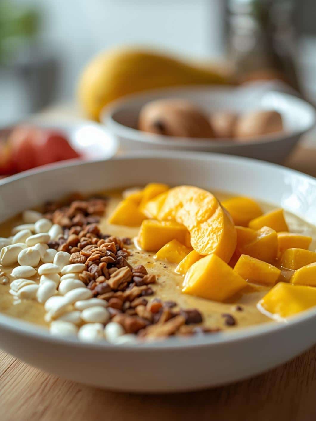 Tropical Mango Coconut Smoothie Bowl Recipe 11 Tropical Mango Coconut Smoothie Bowl Recipe