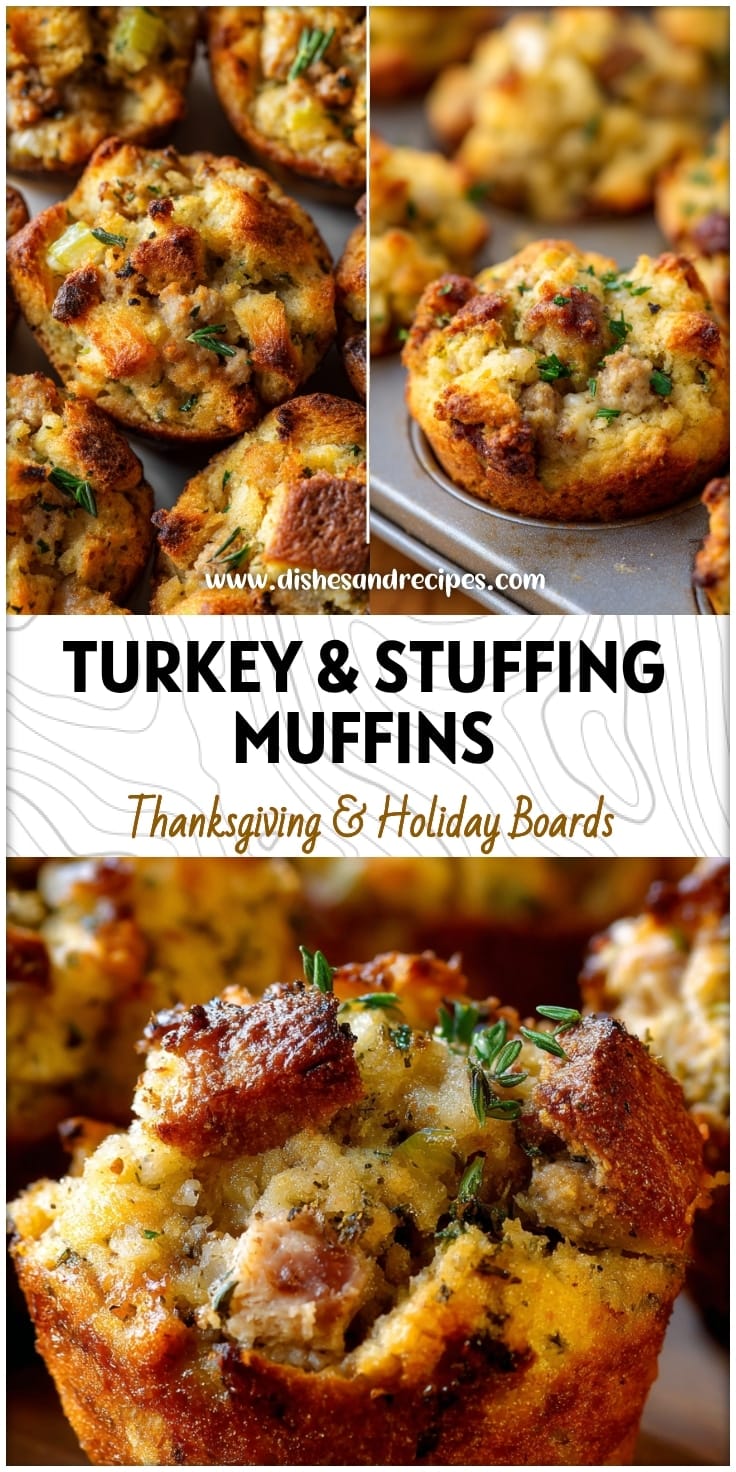 Turkey & Stuffing Muffins: Easy Thanksgiving Recipe for Kids