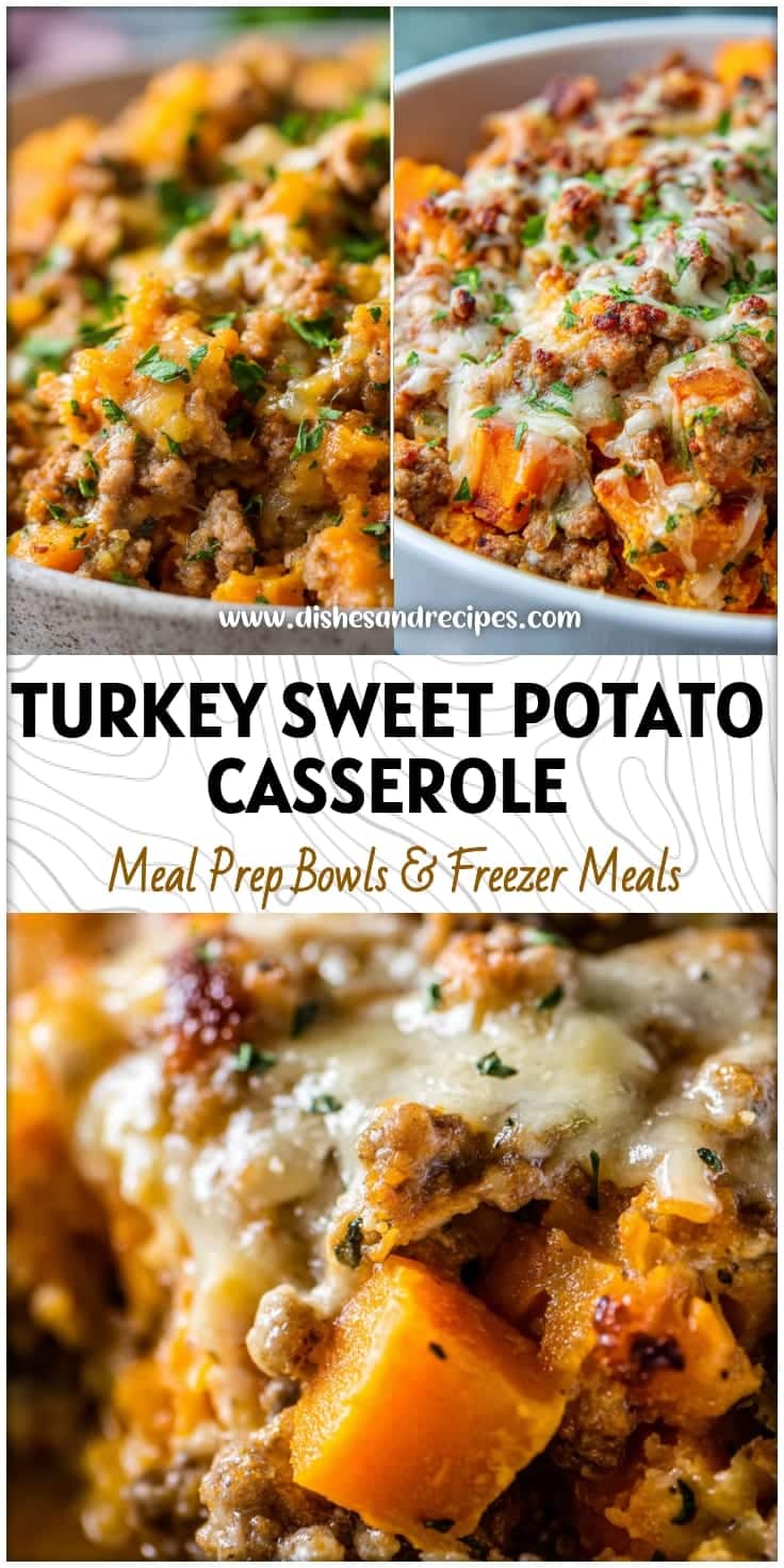 Hearty Ground Turkey & Sweet Potato Casserole Recipe