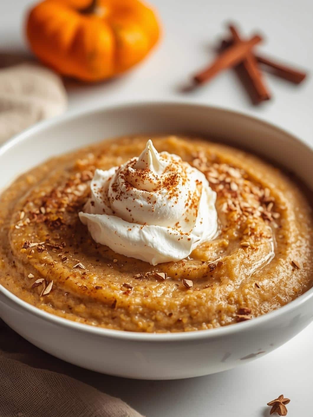 Warm Pumpkin Spice Chia Pudding: Healthy Fall Breakfast & Dessert