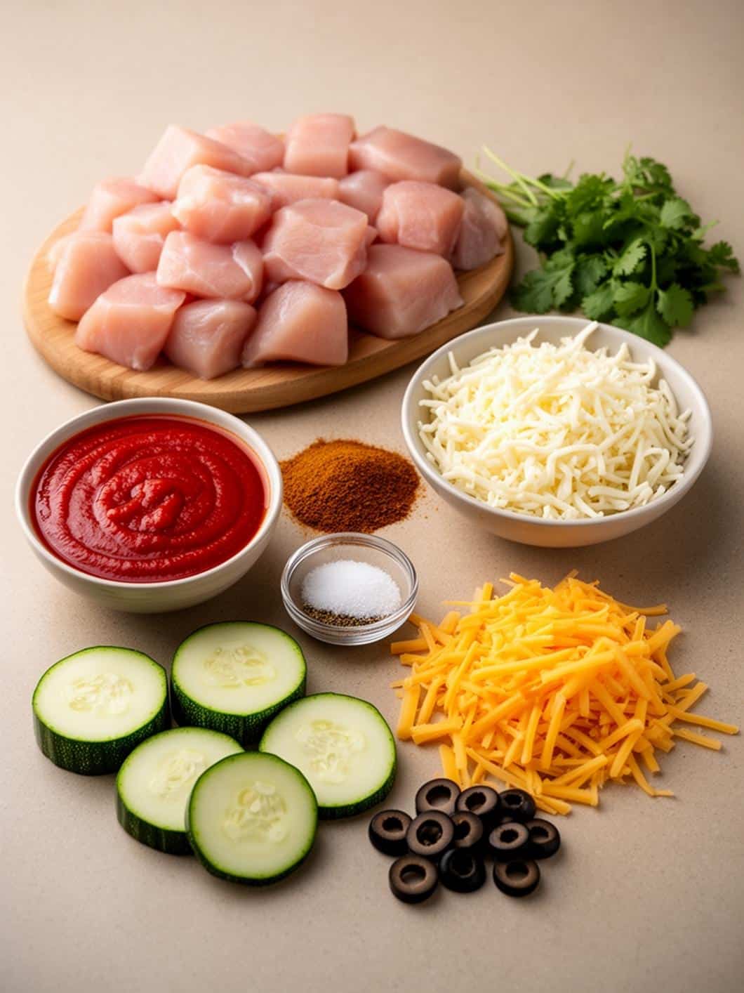 Zucchini Pizza Chicken Skillet: Easy Low-Carb Dinner