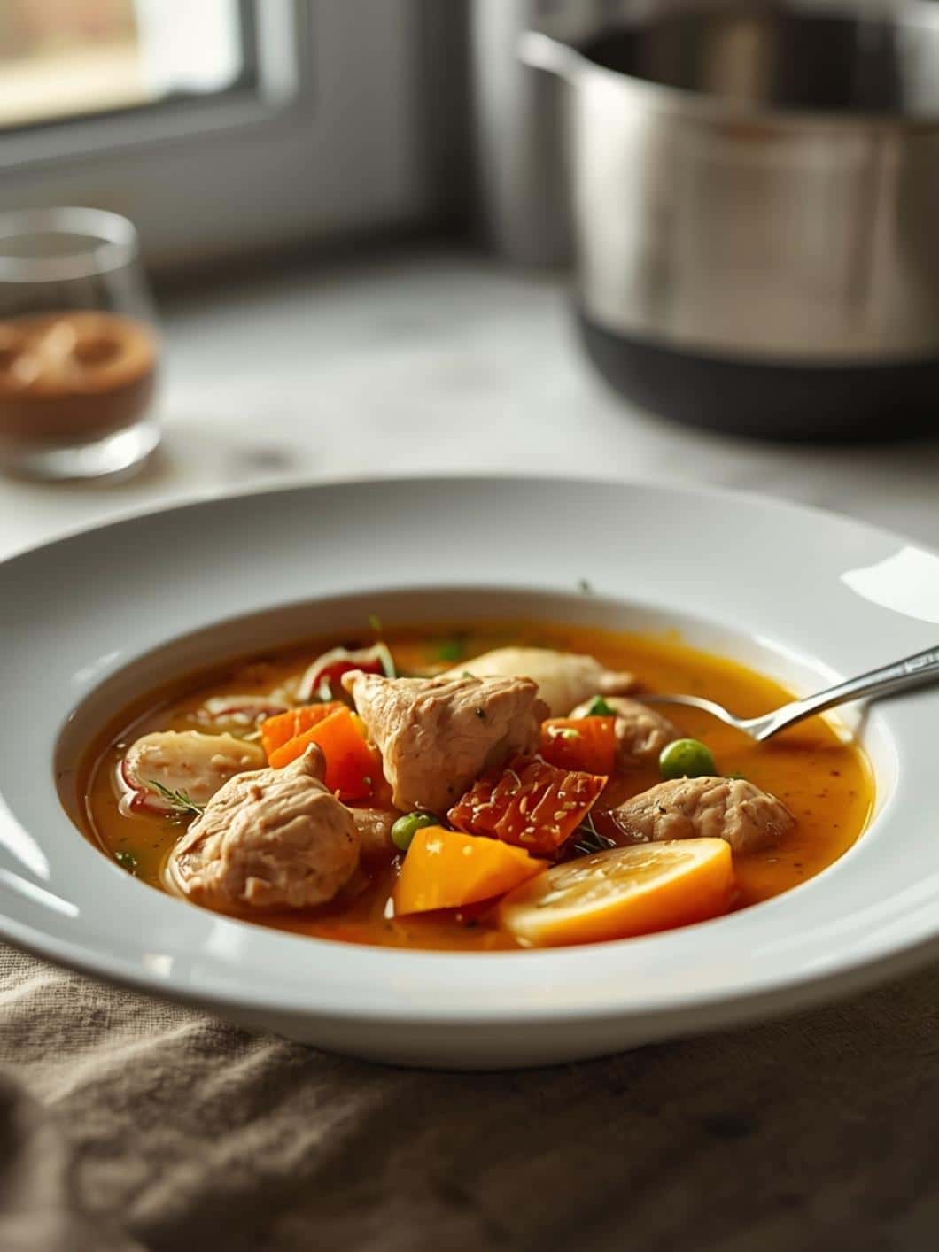 Anti-Inflammatory Chicken Soup for Gut Health