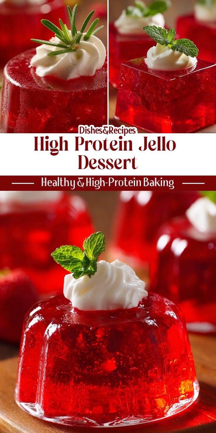 High Protein Jello Dessert: Healthy & Quick Snack