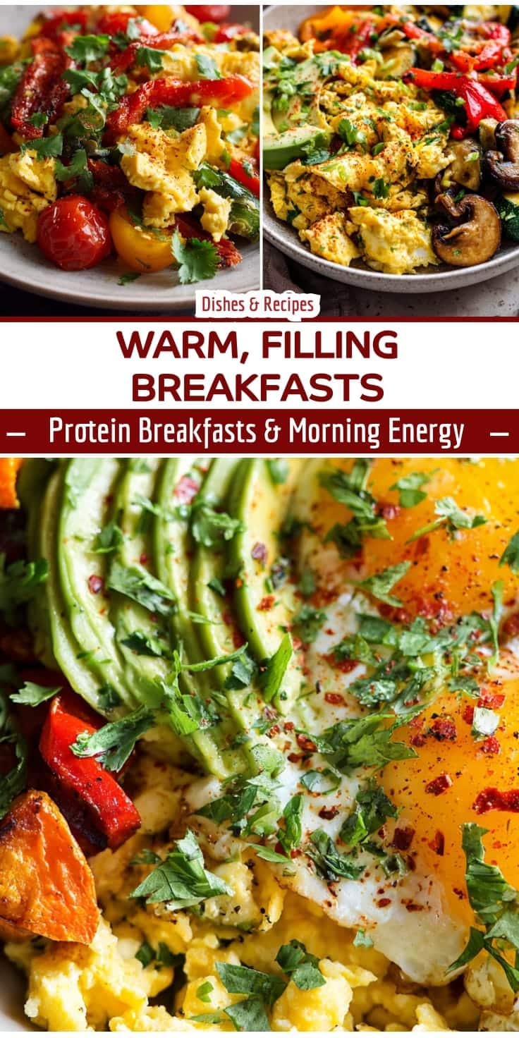 Healthy Veggie Breakfasts That Feel Warm & Filling